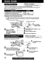 Предварительный просмотр 10 страницы Panasonic Palmcorder PV-DV121 User Manual