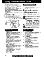 Предварительный просмотр 14 страницы Panasonic Palmcorder PV-DV121 User Manual