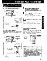 Предварительный просмотр 31 страницы Panasonic Palmcorder PV-DV121 User Manual