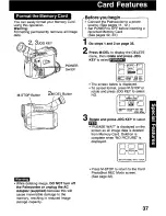 Предварительный просмотр 37 страницы Panasonic Palmcorder PV-DV121 User Manual