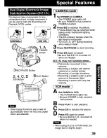 Предварительный просмотр 39 страницы Panasonic Palmcorder PV-DV121 User Manual