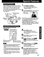 Предварительный просмотр 41 страницы Panasonic Palmcorder PV-DV121 User Manual