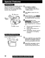 Предварительный просмотр 42 страницы Panasonic Palmcorder PV-DV121 User Manual