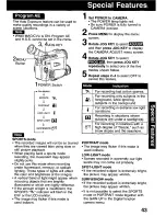 Предварительный просмотр 43 страницы Panasonic Palmcorder PV-DV121 User Manual