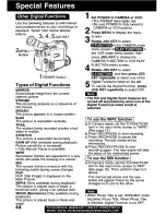 Предварительный просмотр 44 страницы Panasonic Palmcorder PV-DV121 User Manual