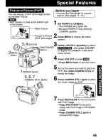 Предварительный просмотр 45 страницы Panasonic Palmcorder PV-DV121 User Manual