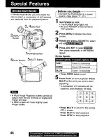 Предварительный просмотр 46 страницы Panasonic Palmcorder PV-DV121 User Manual