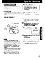 Предварительный просмотр 49 страницы Panasonic Palmcorder PV-DV121 User Manual