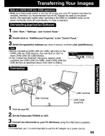 Предварительный просмотр 55 страницы Panasonic Palmcorder PV-DV121 User Manual