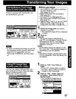 Предварительный просмотр 57 страницы Panasonic Palmcorder PV-DV121 User Manual