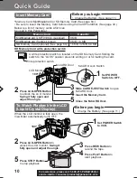 Предварительный просмотр 10 страницы Panasonic Palmcorder PV-DV201 Operating Manual