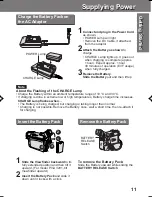 Предварительный просмотр 11 страницы Panasonic Palmcorder PV-DV201 Operating Manual