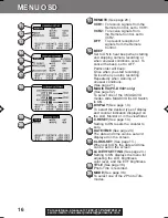 Предварительный просмотр 16 страницы Panasonic Palmcorder PV-DV201 Operating Manual