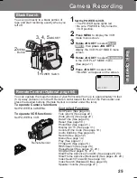 Предварительный просмотр 25 страницы Panasonic Palmcorder PV-DV201 Operating Manual