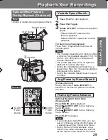 Предварительный просмотр 29 страницы Panasonic Palmcorder PV-DV201 Operating Manual