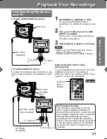 Предварительный просмотр 31 страницы Panasonic Palmcorder PV-DV201 Operating Manual