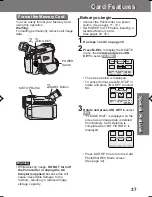 Предварительный просмотр 37 страницы Panasonic Palmcorder PV-DV201 Operating Manual