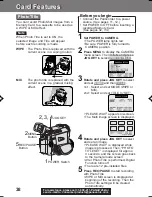 Предварительный просмотр 38 страницы Panasonic Palmcorder PV-DV201 Operating Manual