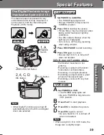 Предварительный просмотр 39 страницы Panasonic Palmcorder PV-DV201 Operating Manual