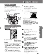 Предварительный просмотр 41 страницы Panasonic Palmcorder PV-DV201 Operating Manual