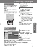 Предварительный просмотр 55 страницы Panasonic Palmcorder PV-DV201 Operating Manual