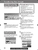 Предварительный просмотр 56 страницы Panasonic Palmcorder PV-DV201 Operating Manual