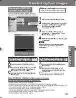 Предварительный просмотр 57 страницы Panasonic Palmcorder PV-DV201 Operating Manual