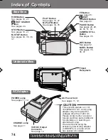 Предварительный просмотр 74 страницы Panasonic Palmcorder PV-DV201 Operating Manual