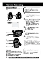 Предварительный просмотр 18 страницы Panasonic Palmcorder PV-DV202 Operating Instructions Manual