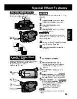 Предварительный просмотр 25 страницы Panasonic Palmcorder PV-DV202 Operating Instructions Manual