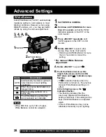 Предварительный просмотр 28 страницы Panasonic Palmcorder PV-DV202 Operating Instructions Manual