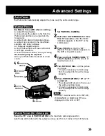 Предварительный просмотр 29 страницы Panasonic Palmcorder PV-DV202 Operating Instructions Manual