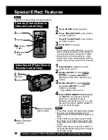 Предварительный просмотр 36 страницы Panasonic Palmcorder PV-DV202 Operating Instructions Manual