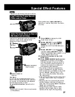 Предварительный просмотр 37 страницы Panasonic Palmcorder PV-DV202 Operating Instructions Manual