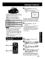 Предварительный просмотр 45 страницы Panasonic Palmcorder PV-DV202 Operating Instructions Manual