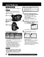 Предварительный просмотр 48 страницы Panasonic Palmcorder PV-DV202 Operating Instructions Manual