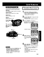 Предварительный просмотр 51 страницы Panasonic Palmcorder PV-DV202 Operating Instructions Manual