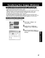 Предварительный просмотр 57 страницы Panasonic Palmcorder PV-DV202 Operating Instructions Manual