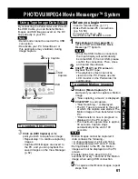 Предварительный просмотр 61 страницы Panasonic Palmcorder PV-DV202 Operating Instructions Manual