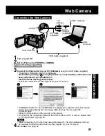 Предварительный просмотр 81 страницы Panasonic Palmcorder PV-DV202 Operating Instructions Manual