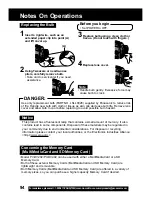 Предварительный просмотр 94 страницы Panasonic Palmcorder PV-DV202 Operating Instructions Manual