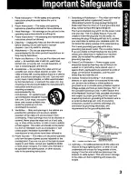 Предварительный просмотр 3 страницы Panasonic Palmcorder PV-DV221 User Manual