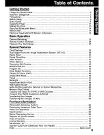 Предварительный просмотр 5 страницы Panasonic Palmcorder PV-DV221 User Manual