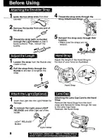 Предварительный просмотр 8 страницы Panasonic Palmcorder PV-DV221 User Manual