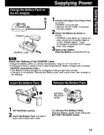 Предварительный просмотр 11 страницы Panasonic Palmcorder PV-DV221 User Manual