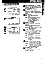 Предварительный просмотр 17 страницы Panasonic Palmcorder PV-DV221 User Manual