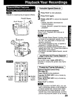 Предварительный просмотр 29 страницы Panasonic Palmcorder PV-DV221 User Manual