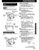 Предварительный просмотр 33 страницы Panasonic Palmcorder PV-DV221 User Manual