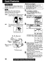 Предварительный просмотр 38 страницы Panasonic Palmcorder PV-DV221 User Manual