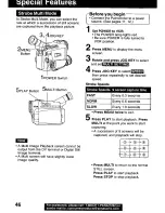 Предварительный просмотр 46 страницы Panasonic Palmcorder PV-DV221 User Manual